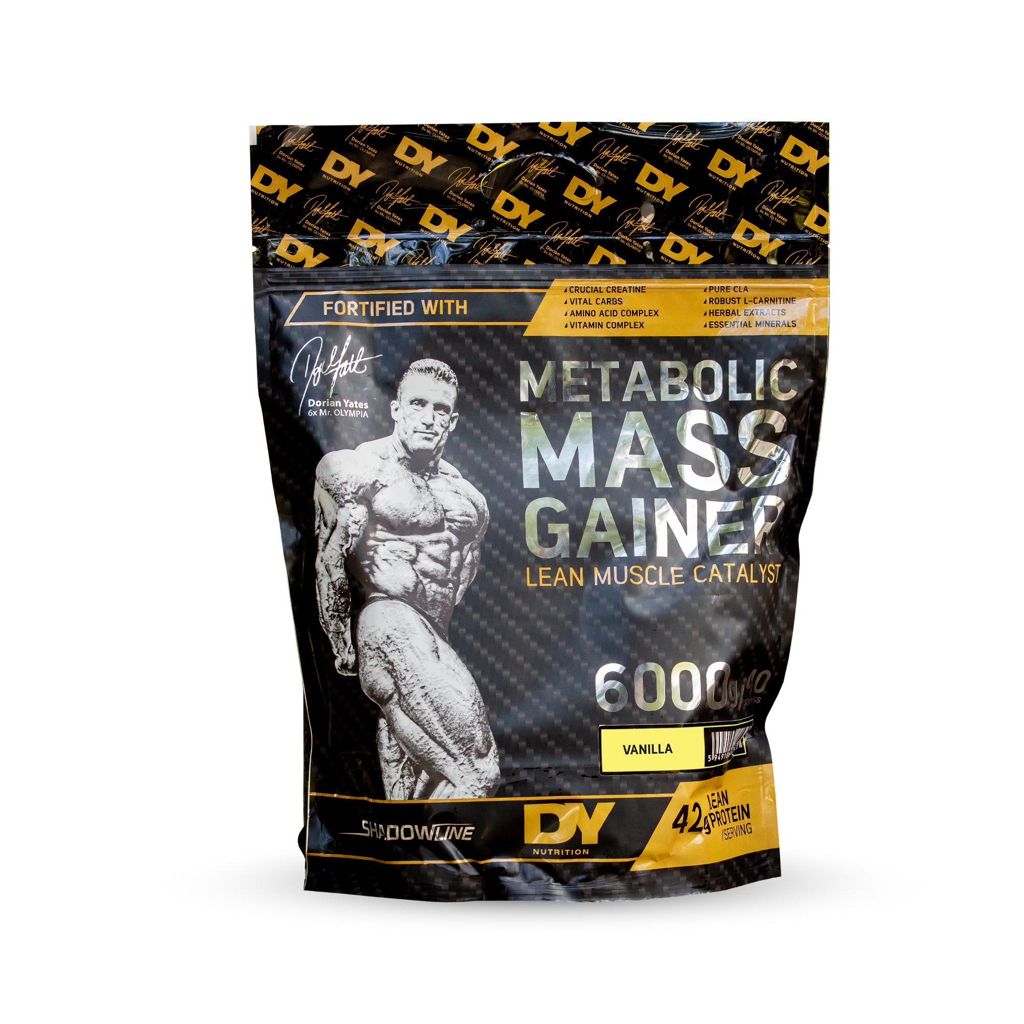 DY Nutrition Metabolic Mass Gainer 6kg (Free Creatine)