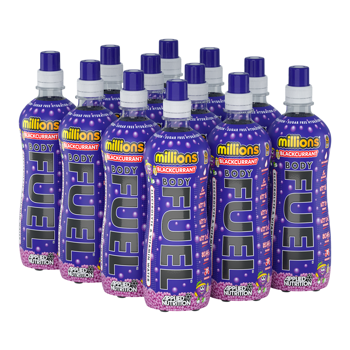 Applied Nutrition Body Fuel Electrolyte Water 12x500ml