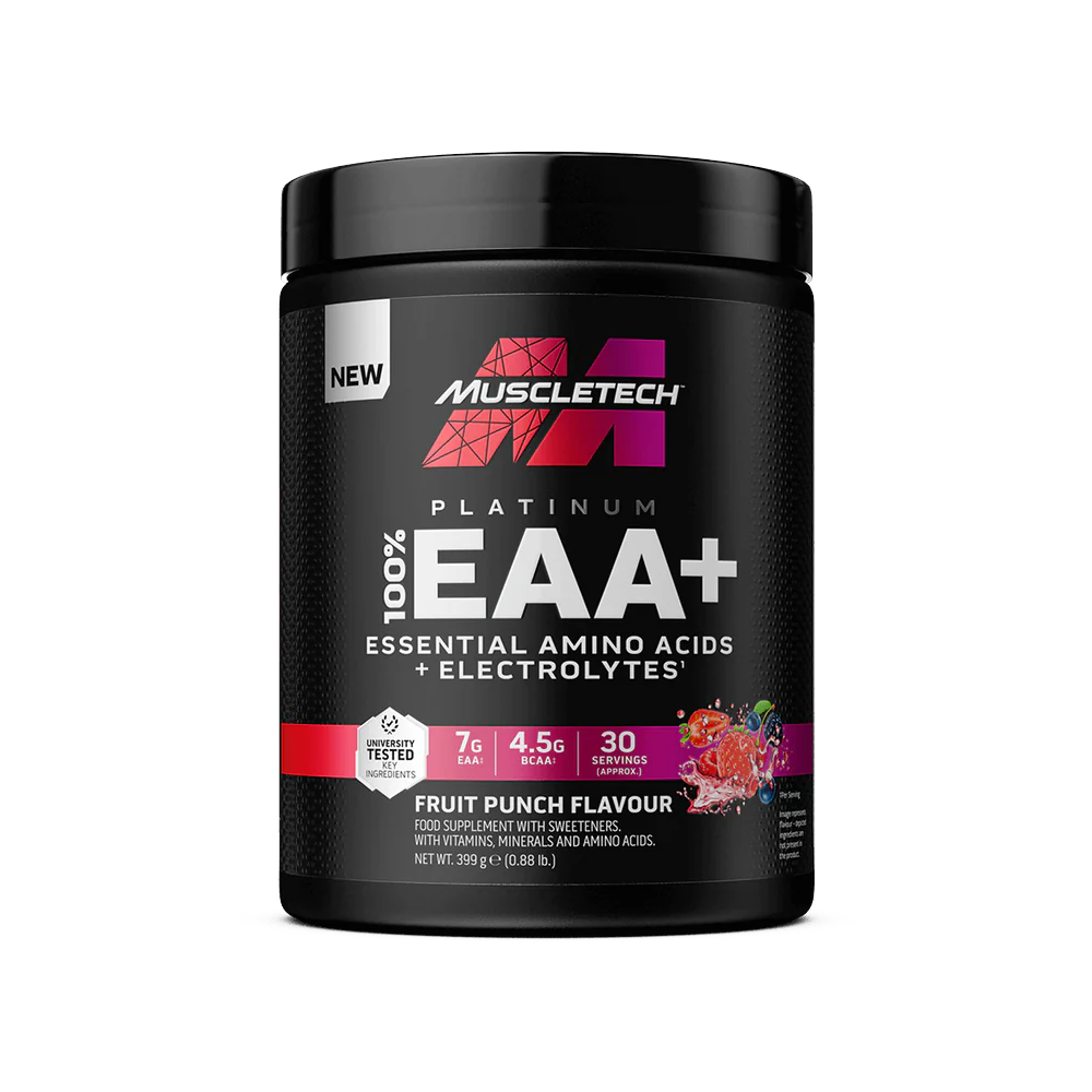 MuscleTech Platinum EAA 393g (FREE MuscleTech Shaker)