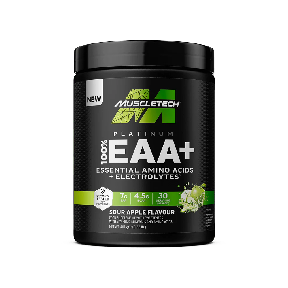 MuscleTech Platinum EAA 393g (FREE MuscleTech Shaker)