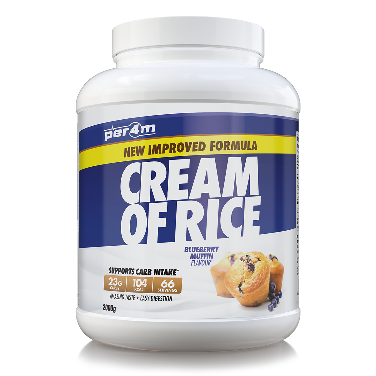 Per4m Cream Of Rice 2kg (New Improved Formula)