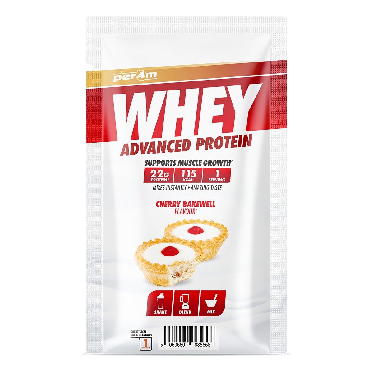 Per4m Whey Protein Sample Sachets 30g