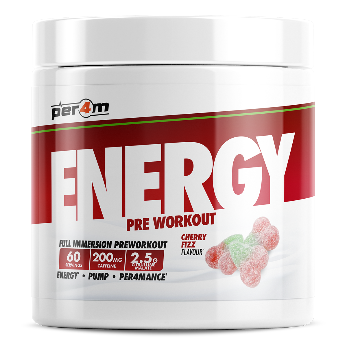 Per4m Energy Pre Workout 390g