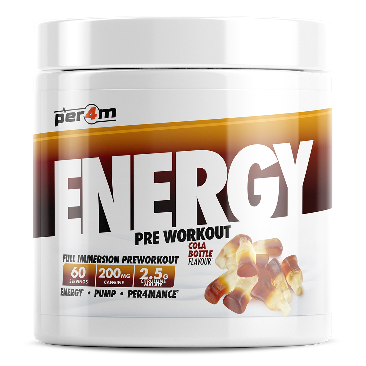Per4m Energy Pre Workout 390g