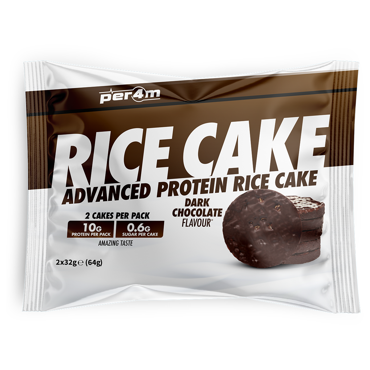 Per4m Protein Rice Cakes Twin Packs (Box of 12)