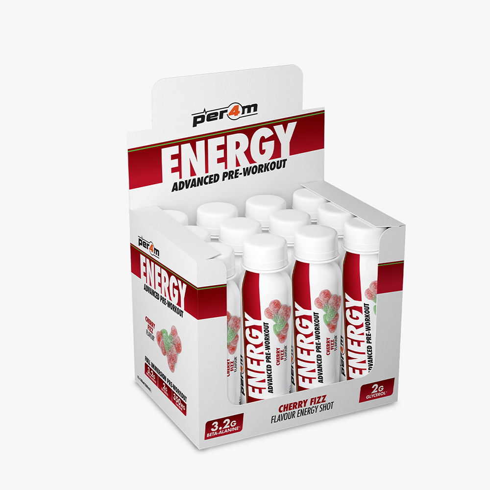 PER4M Energy Pre-Workout Shots 12x100ml