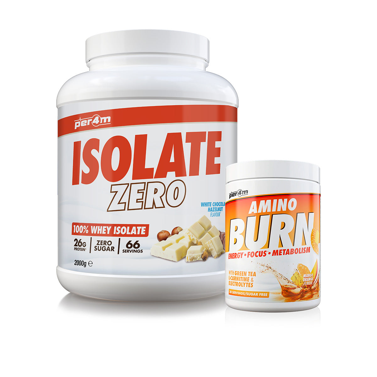 Per4m Isolate Zero 2kg (Free Amino Burn)