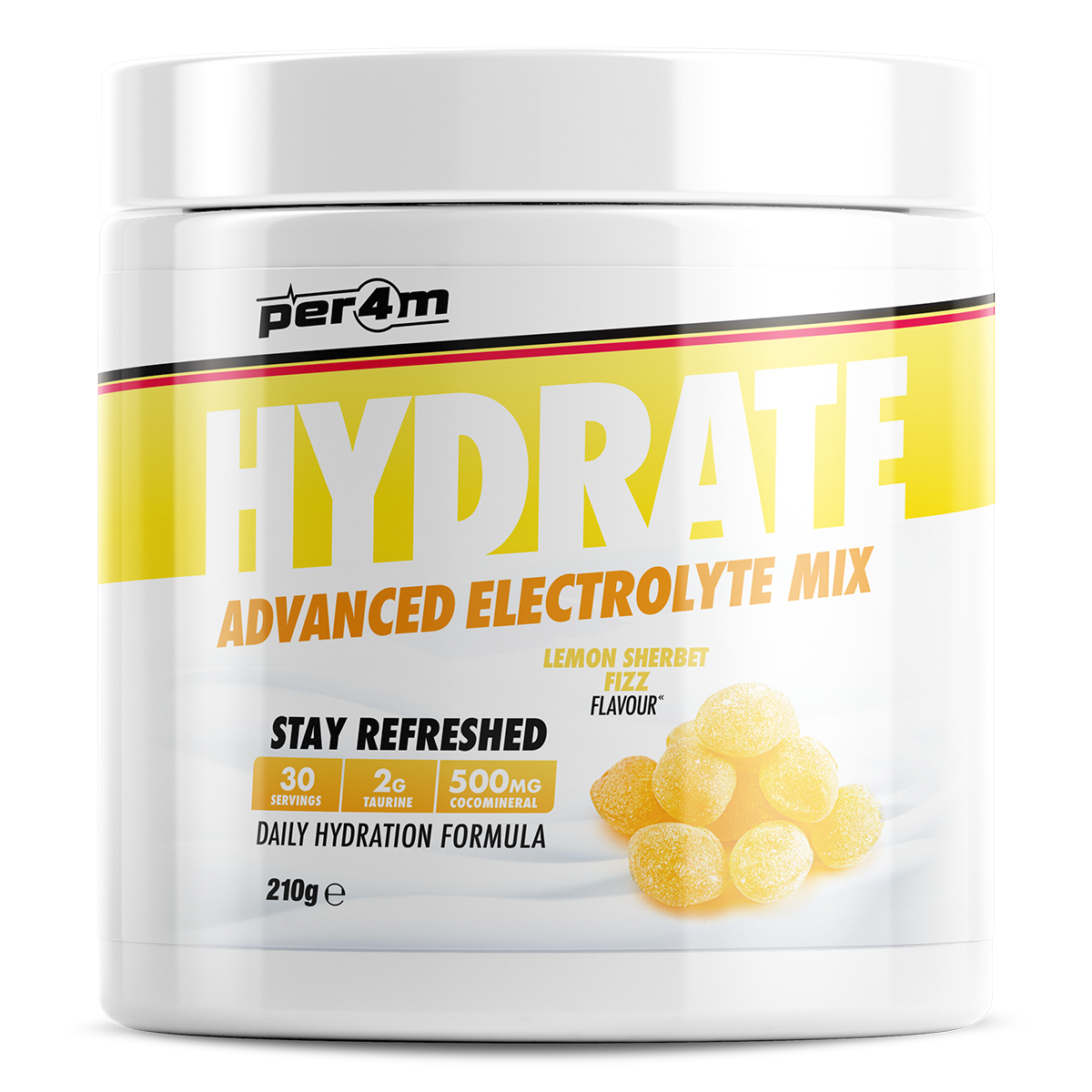 Per4m Hydrate Electrolyte Mix 210g (FREE ELITE JUG)