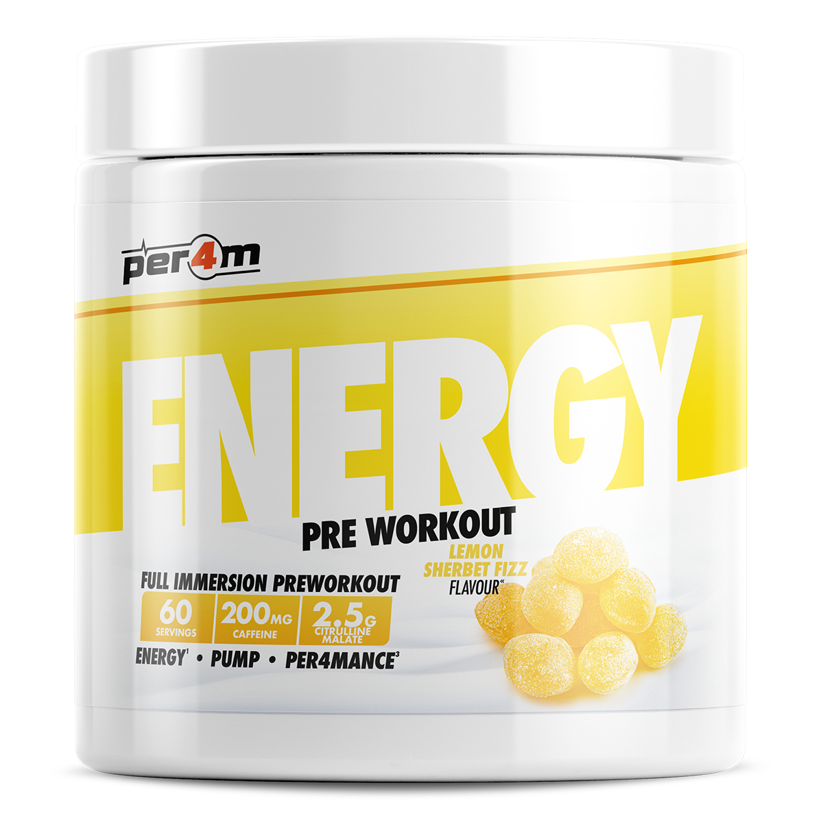 Per4m Energy Pre Workout 390g