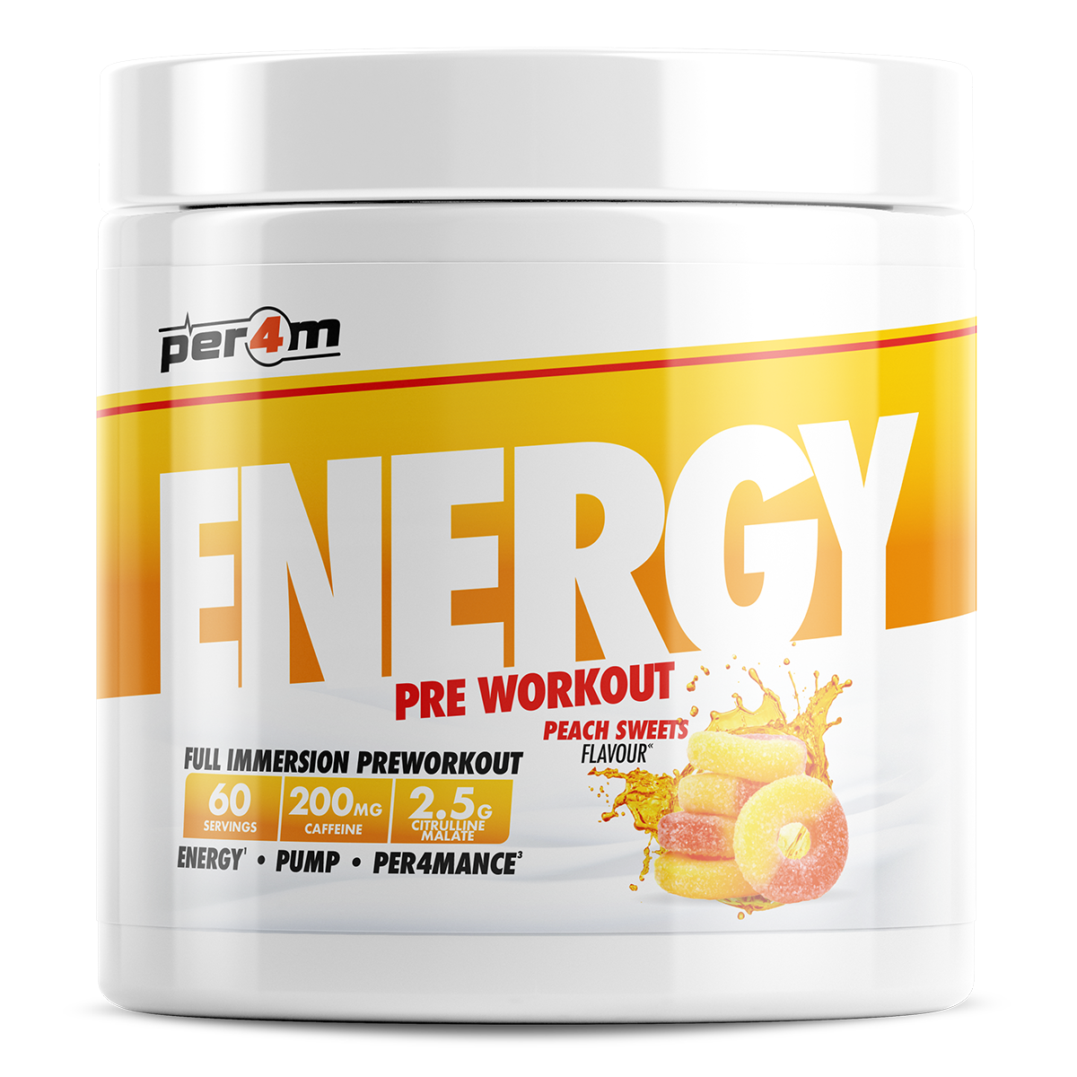 Per4m Energy Pre Workout 390g