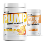 PER4M Pump Stim Free Pre-Workout 495g with Glycersize™