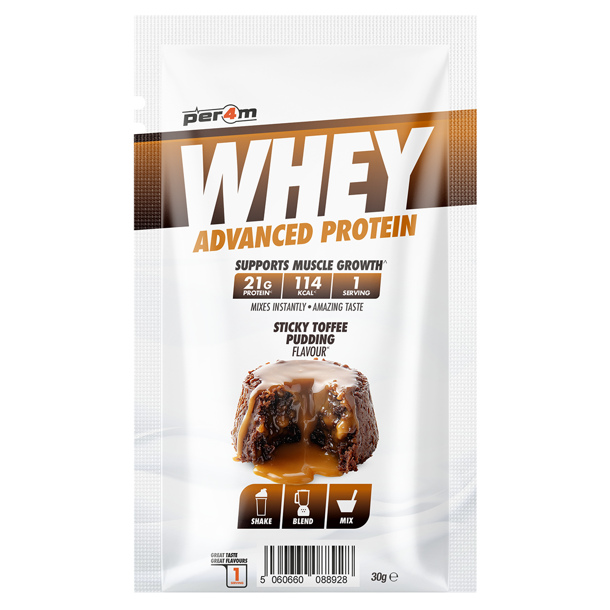 Per4m Whey Protein Sample Sachets 30g