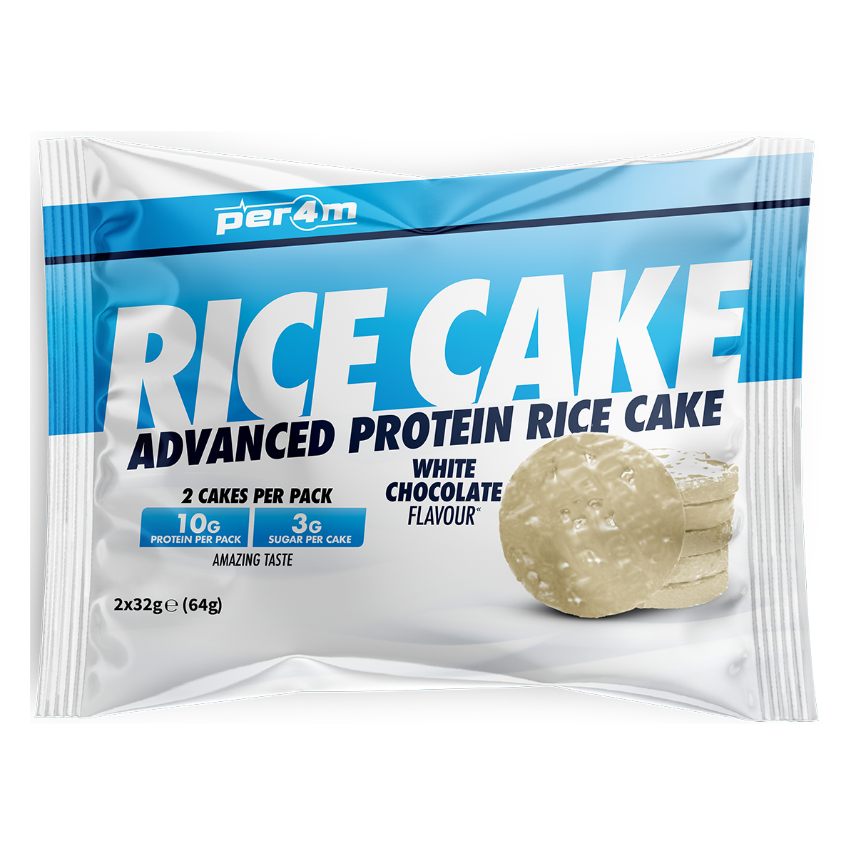 Per4m Protein Rice Cakes Twin Packs (Box of 12)