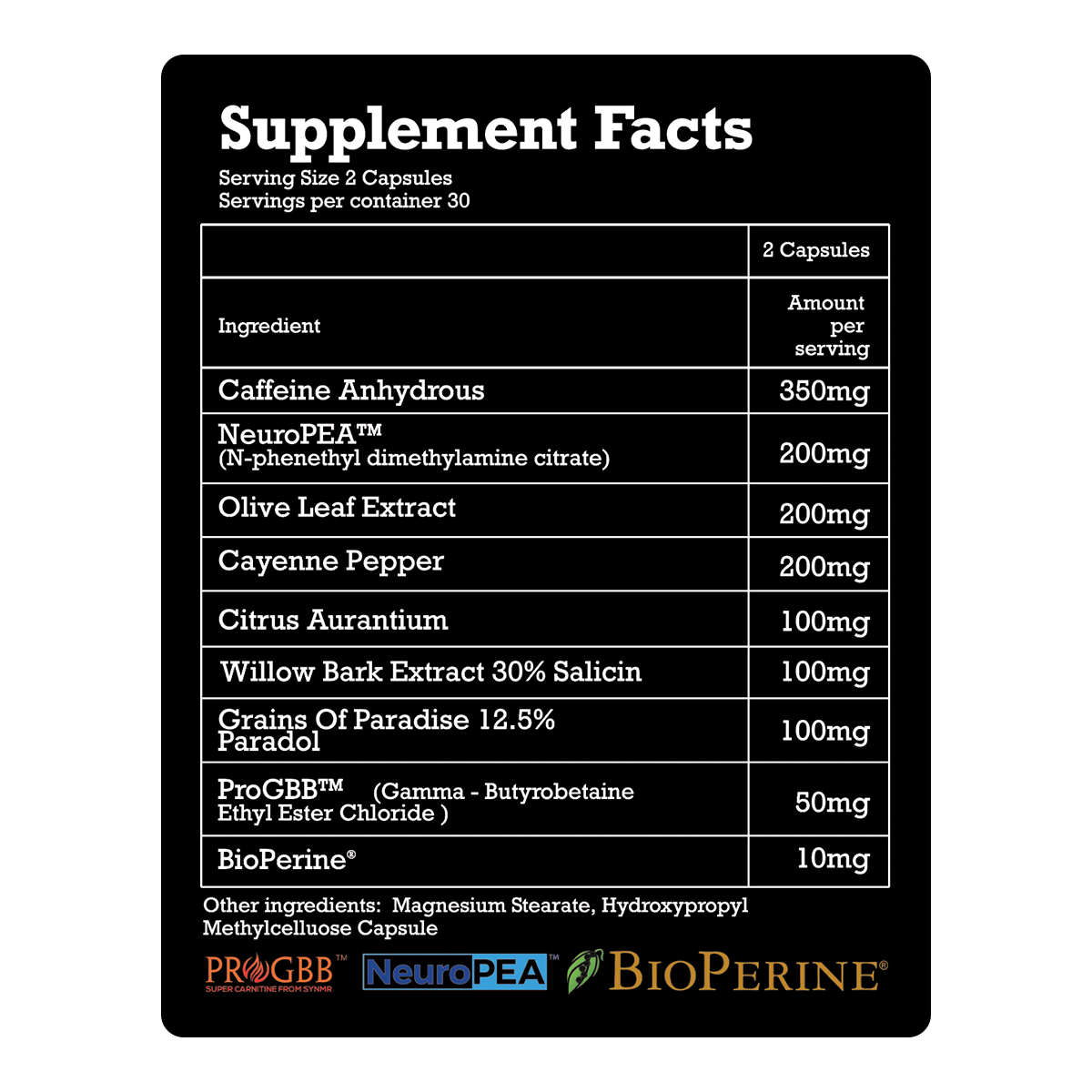 Pharma-Grade BURN Fat Burner 60 Caps