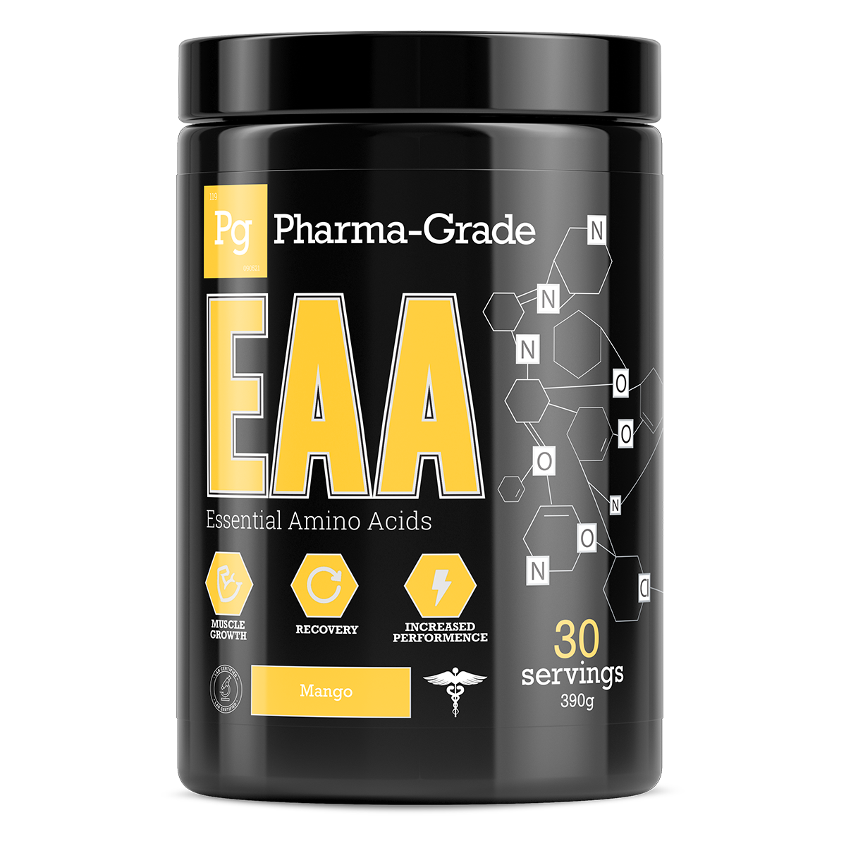 Pharma-Grade EAA Essential Amino Acids 390g