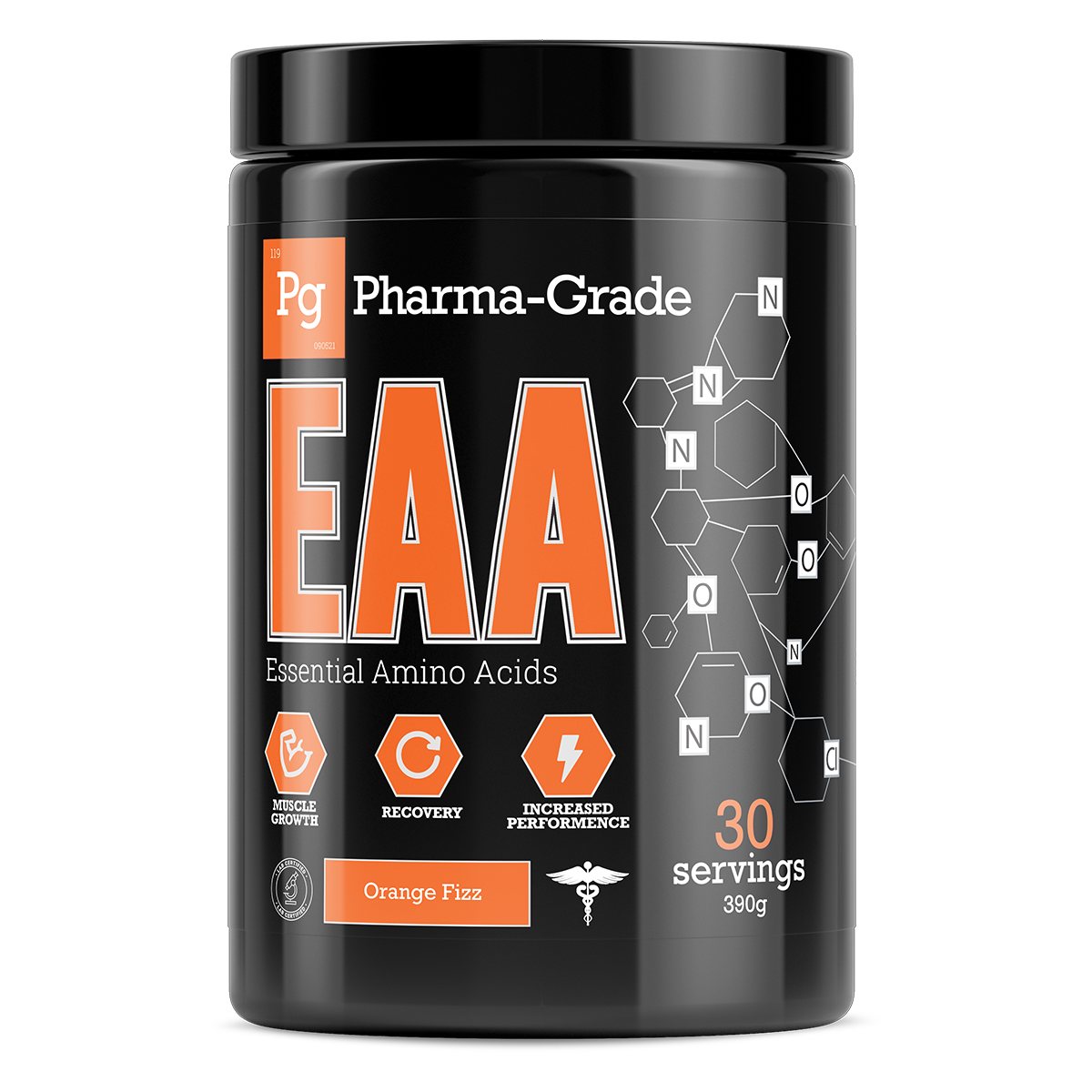 Pharma-Grade EAA Essential Amino Acids 390g