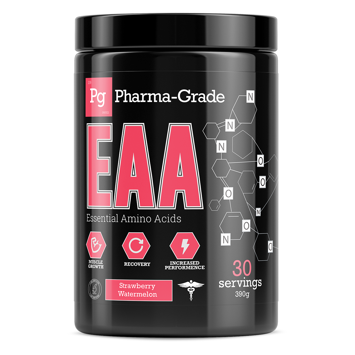 Pharma-Grade EAA Essential Amino Acids 390g