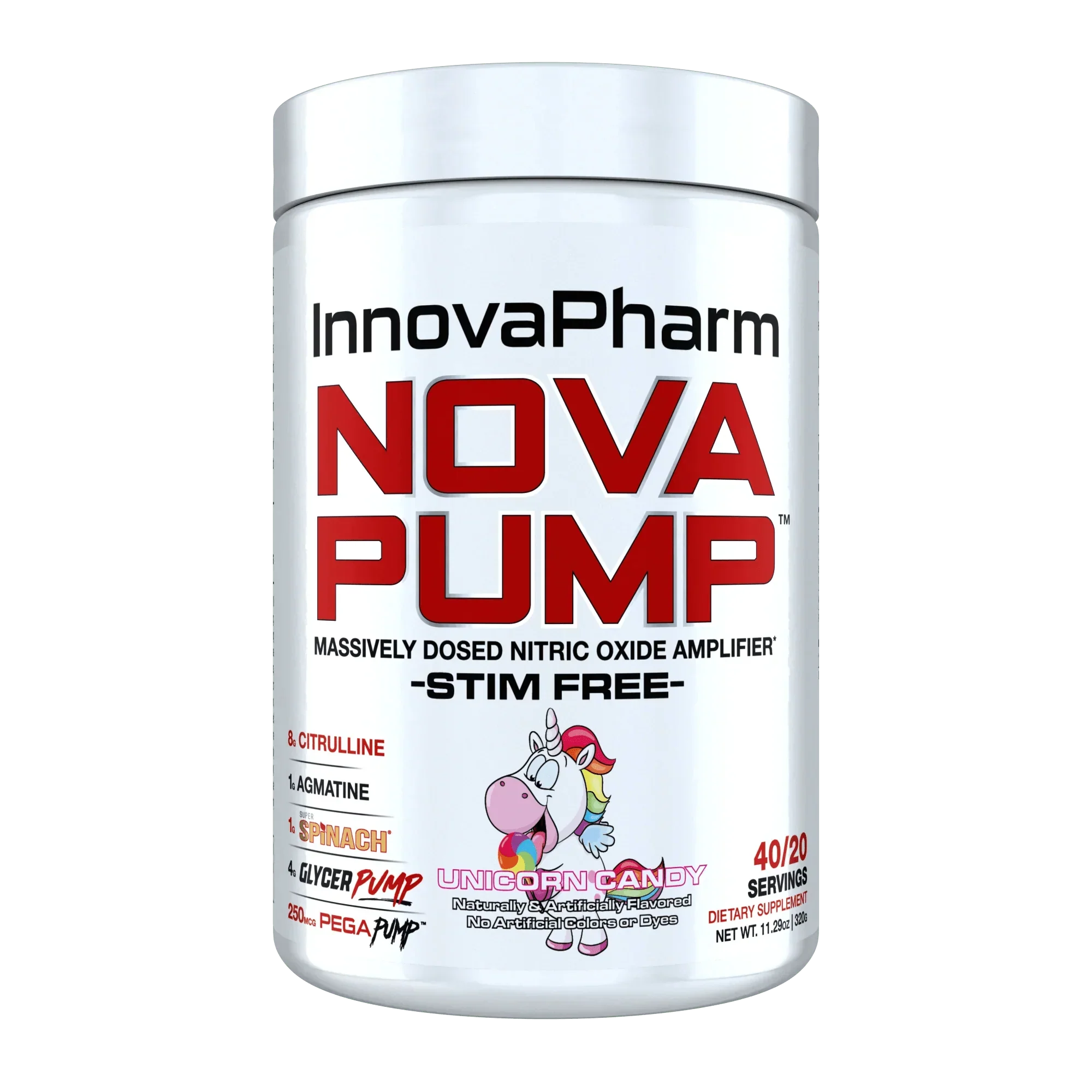 InnovaPharm Nova Pump Non Stim Pre-Workout 320g
