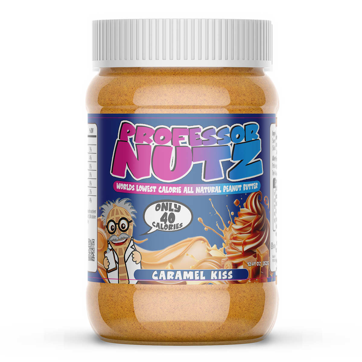 Professor Nutz All Natural Low Calorie Peanut Butter 325g (Various Flavours)