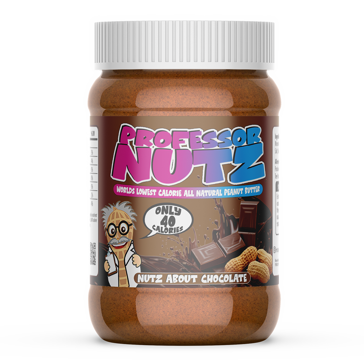Professor Nutz All Natural Low Calorie Peanut Butter 325g (Various Flavours)