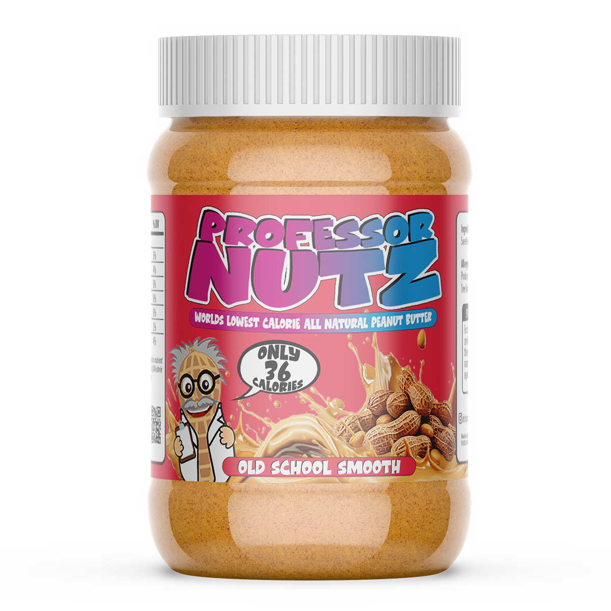 Professor Nutz All Natural Low Calorie Peanut Butter 325g (Various Flavours)
