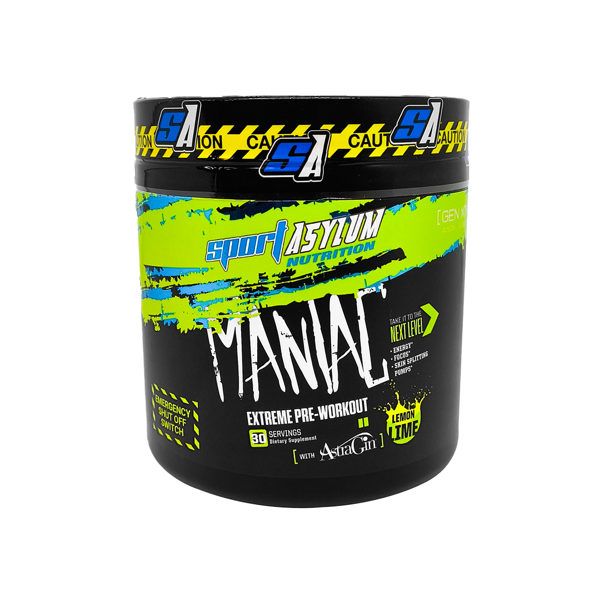 Sport Asylum Maniac Pre Workout 360g (FREE SHAKER)