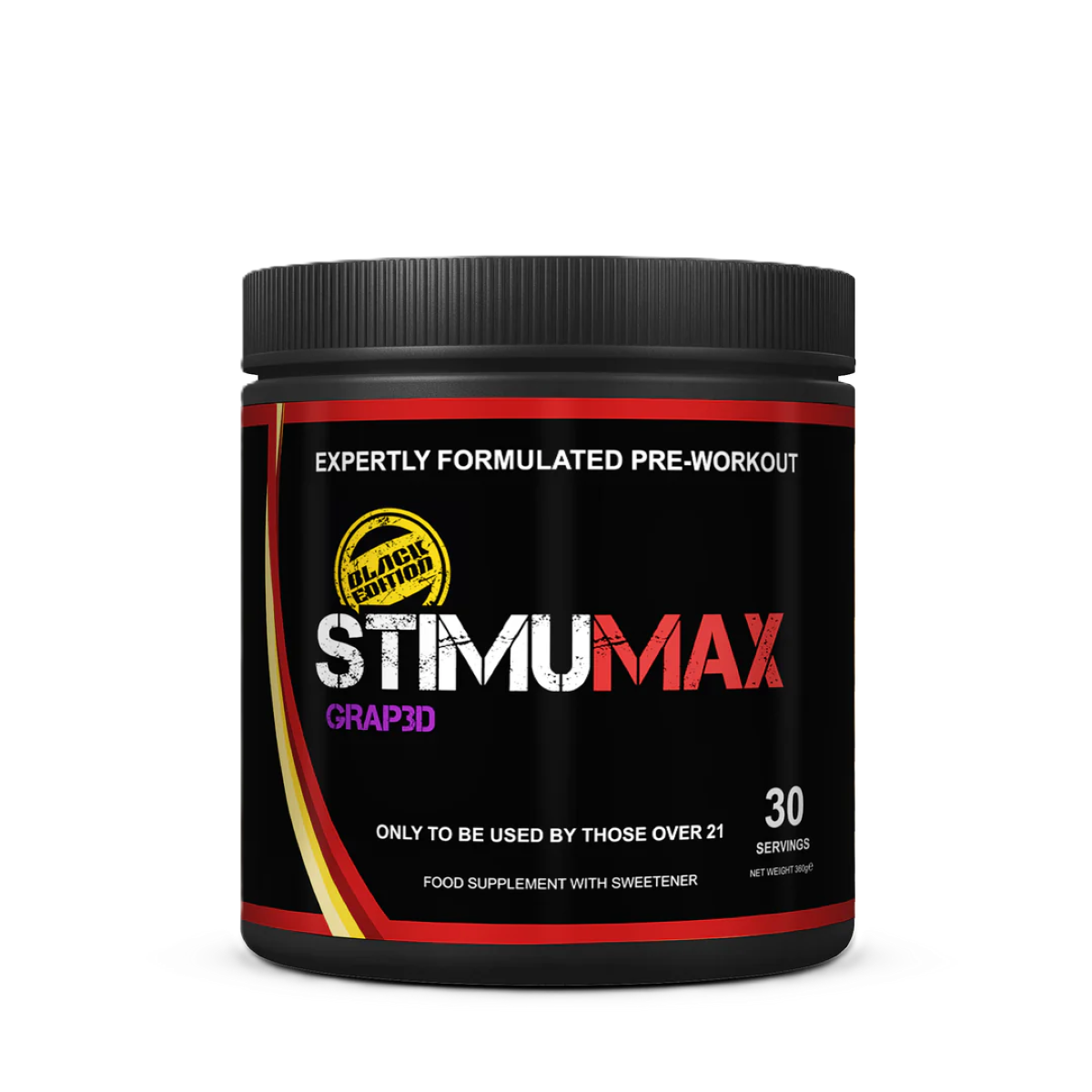 Strom Sports StimuMAX Black Edition 360g