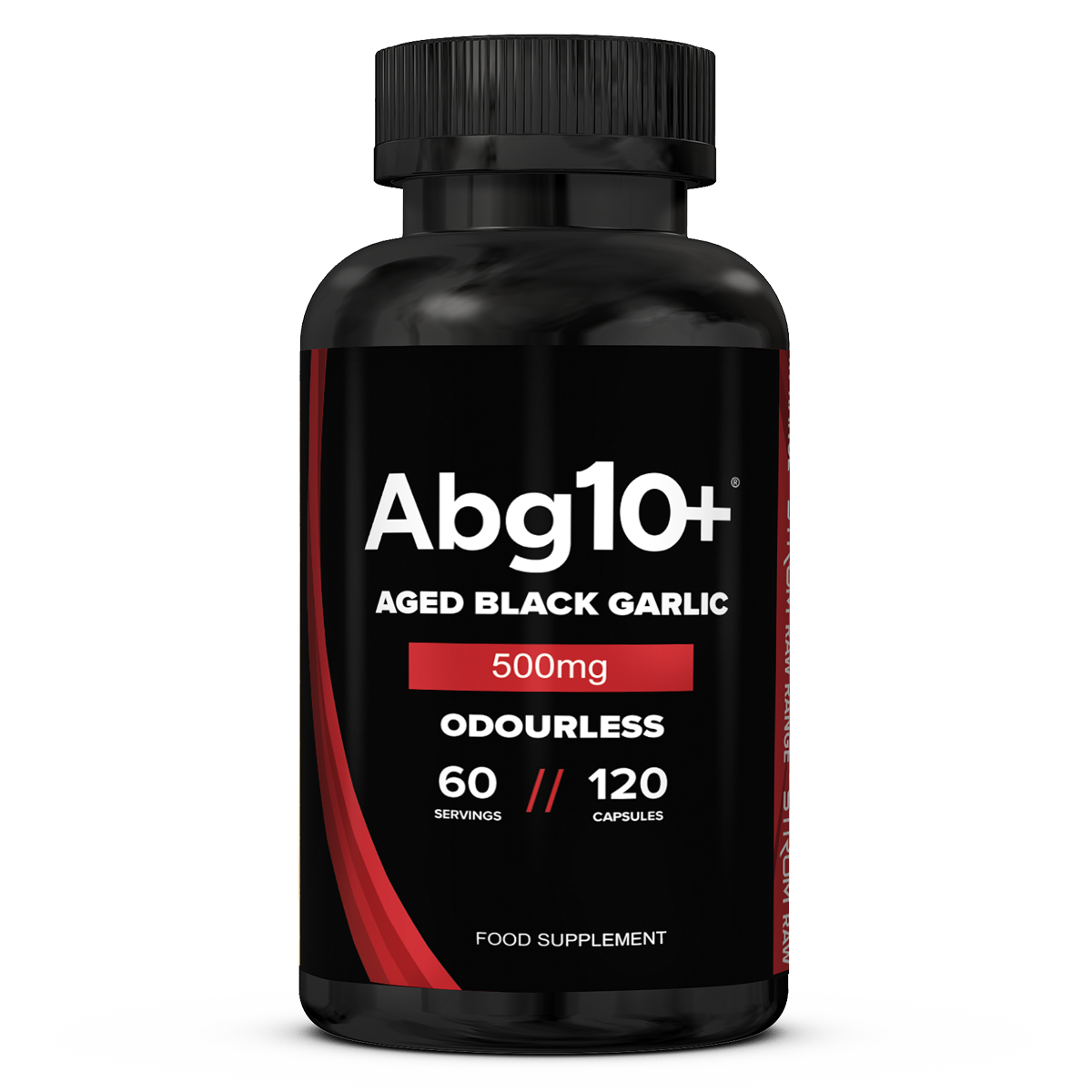 Strom Sports ABG10+ Aged Black Garlic 120 Caps