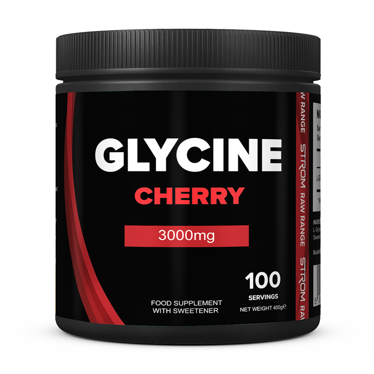Strom L-Glycine Cherry 100 Serv