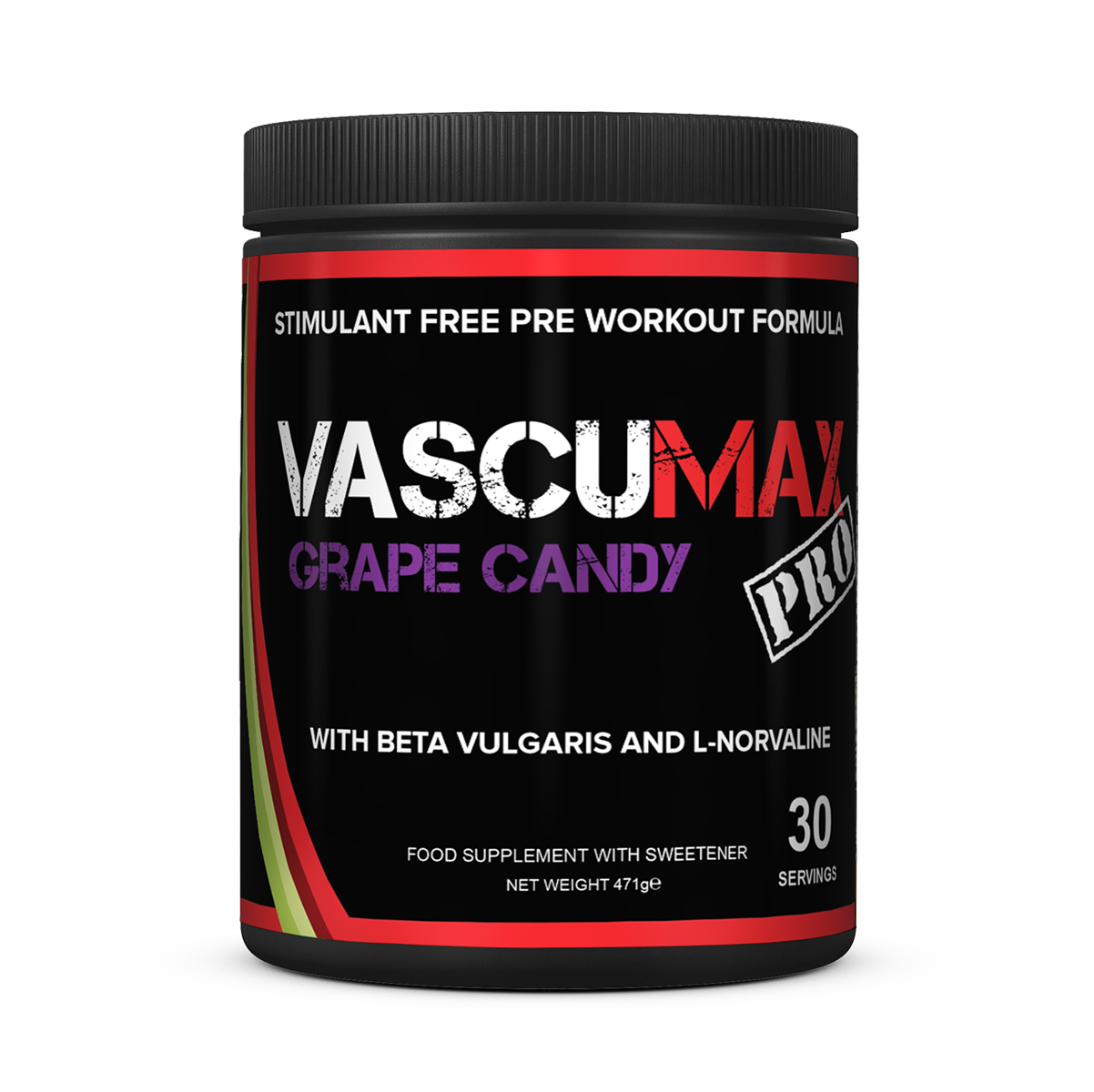 Strom Sports VascuMax Pro Non-Stim Pre-Workout  30 Servings