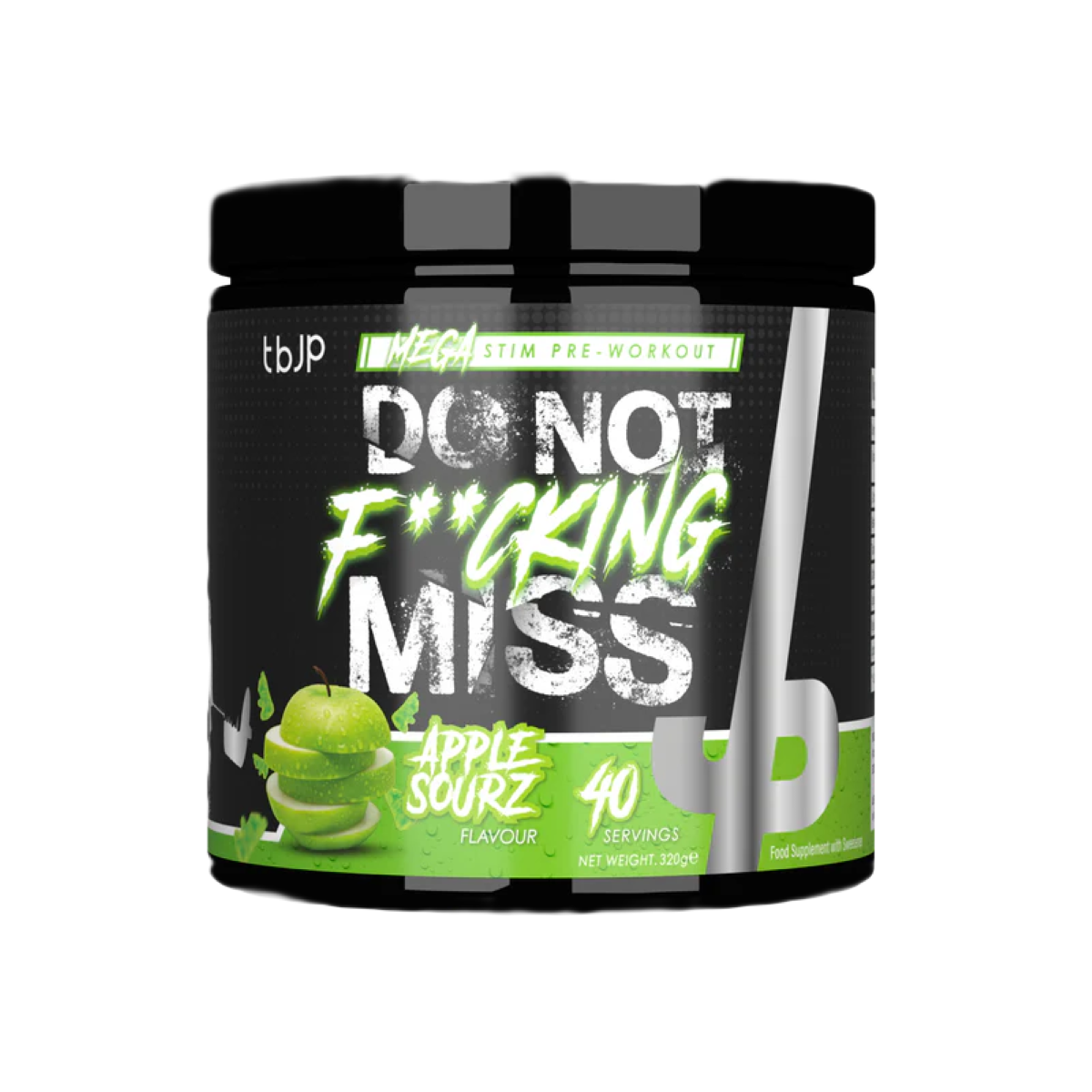 Trained By JP DNFM Stim Pre Workout 320g
