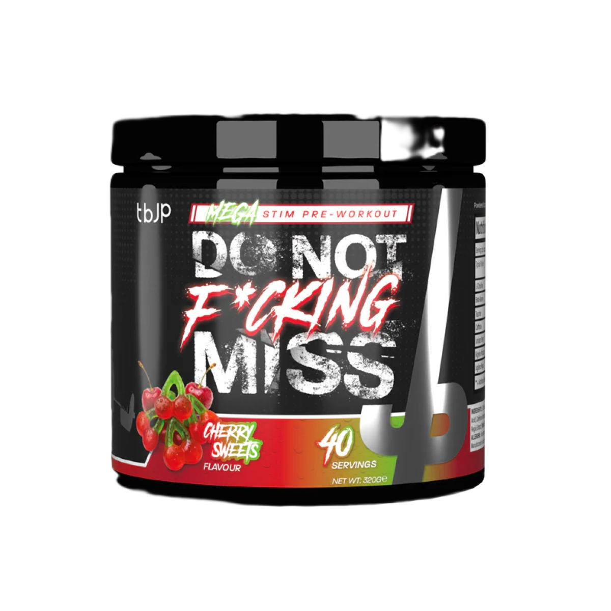 Trained By JP DNFM Stim Pre Workout 320g