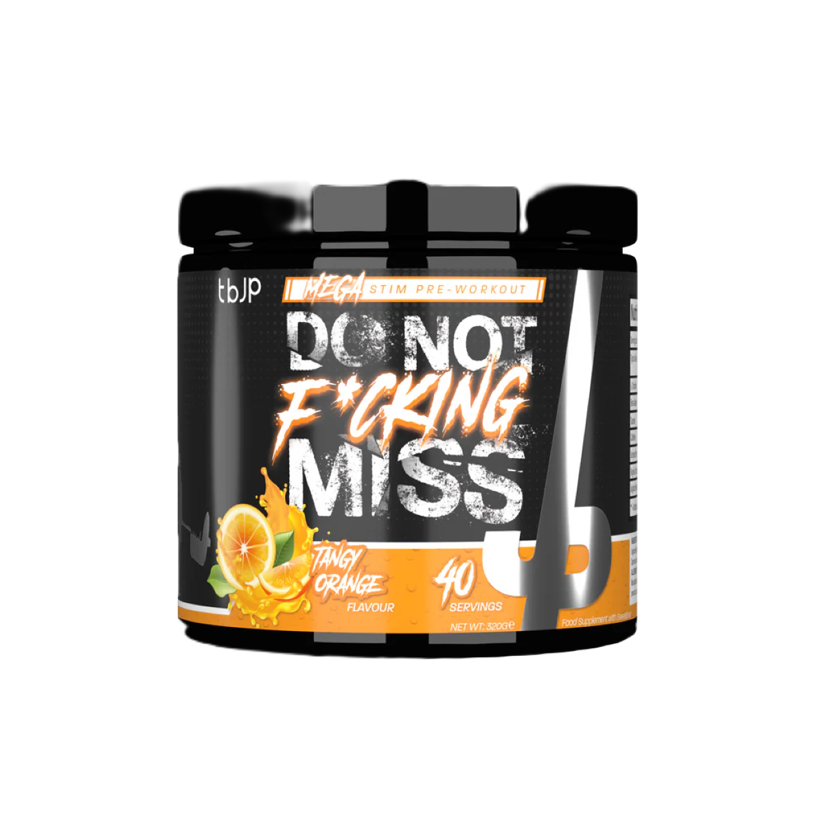 Trained By JP DNFM Stim Pre Workout 320g