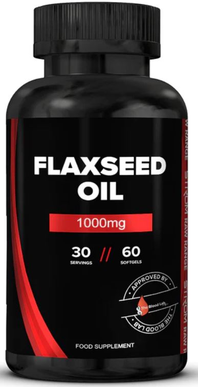 Strom Sports Flaxseed Oil Softgels