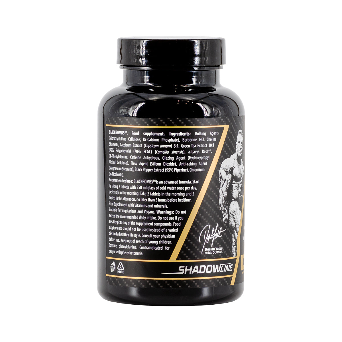 DY Nutrition Black Bombs - Fat Burner Capsules