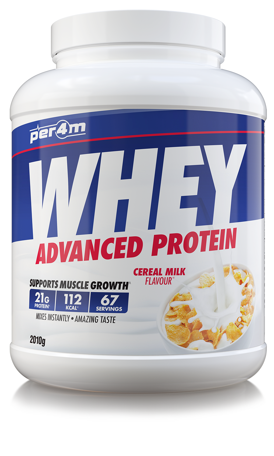 Per4m Whey Protein (2KG) Tub (PLUS FREE SHAKER)