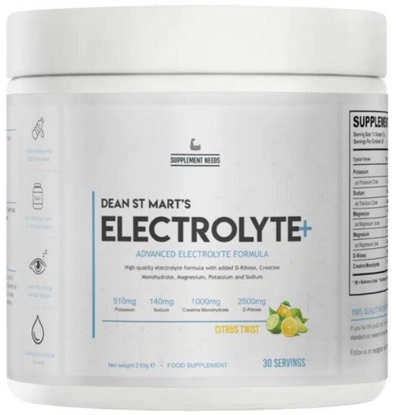 Supplement Needs - Electrolyte + - 210g - (Various Flavours)