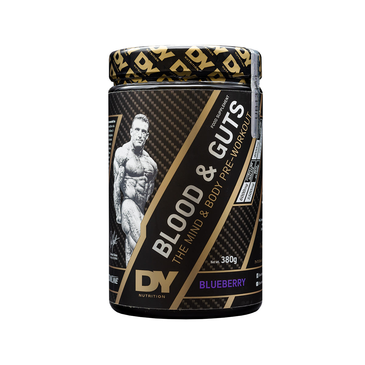 DY Nutrition Blood and Guts 380g - Pre Workout