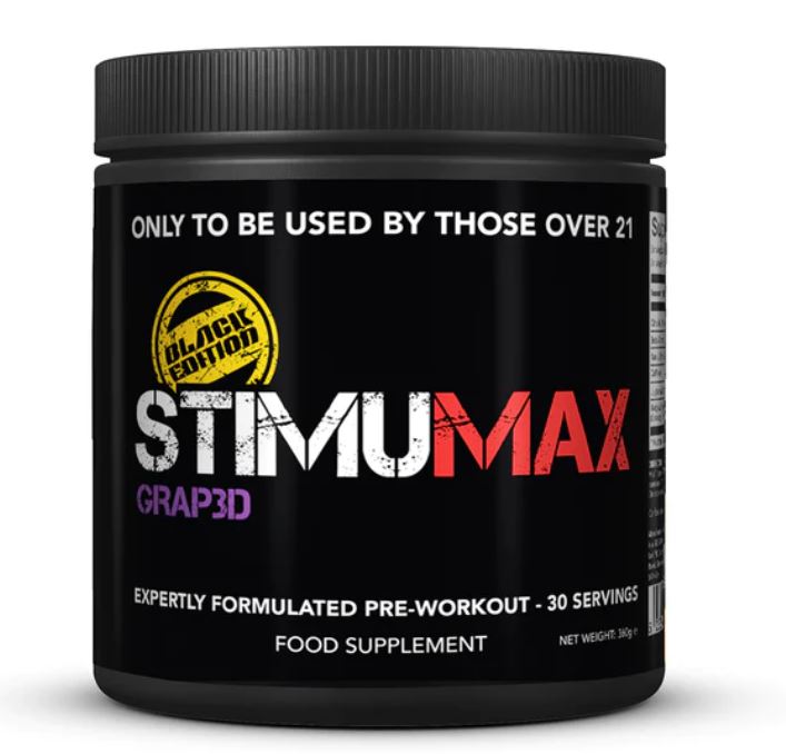 Strom Sports StimuMAX Black Edition 360g - Pre Workout