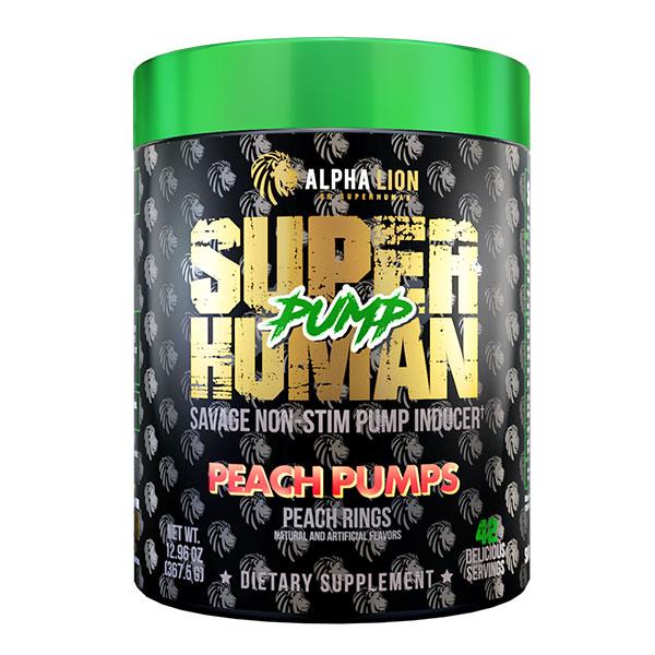Alpha Lion Superhuman Pump - Non Stim Pre Workout - (367.5g - 21 Servings) - Various Flavours