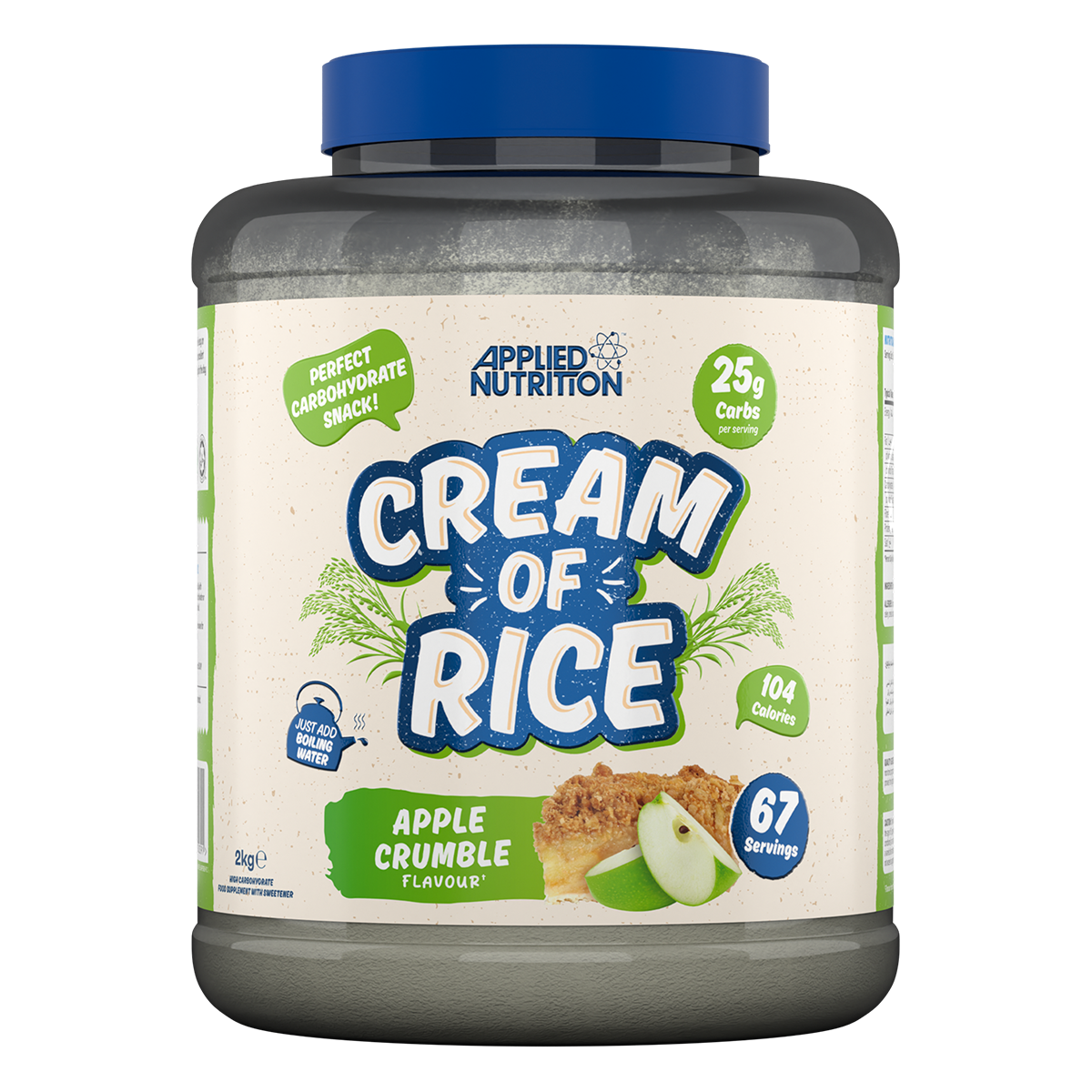 Applied Nutrition Cream Of Rice (FREE CRITICAL WHEY 150G)