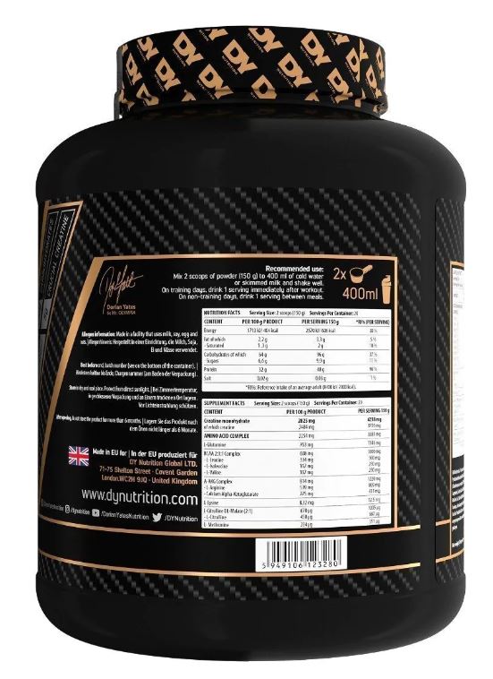 DY Nutrition Game Changer Mass Gainer 3kg