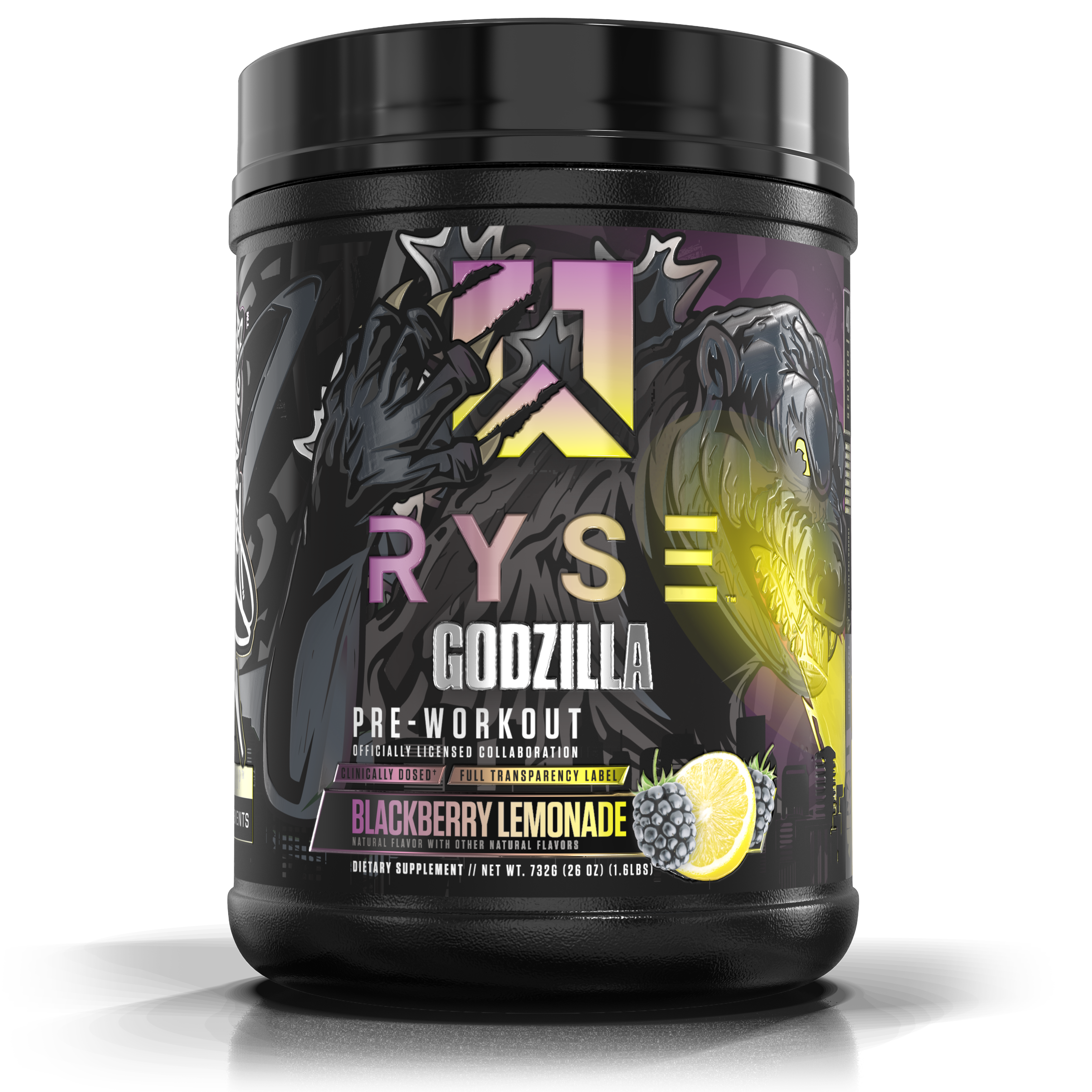 Ryse Supplements Godzilla Pre Workout 792g