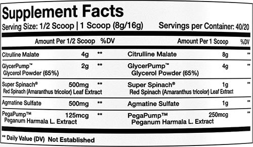 InnovaPharm Nova Pump Non Stim Pre-Workout 320g