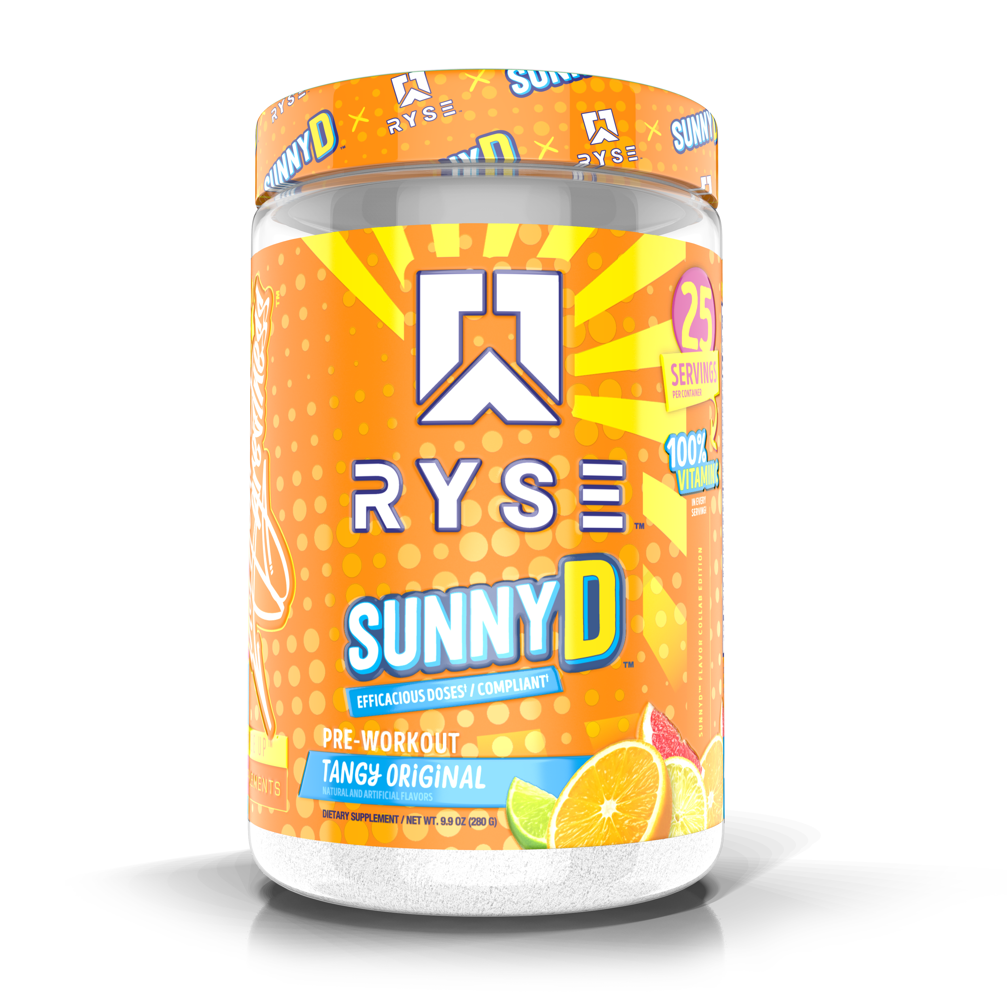Ryse Supps Blackout Pre Workout 25 Servings