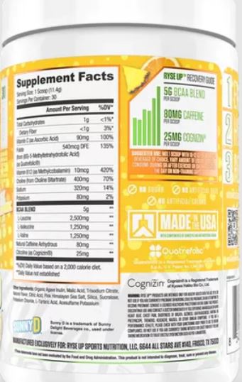 Ryse Supplements BCAA Focus 30 Servings