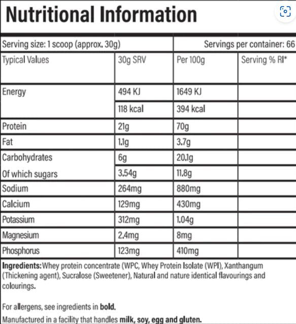 Trained by JP Performance Protein 2kg